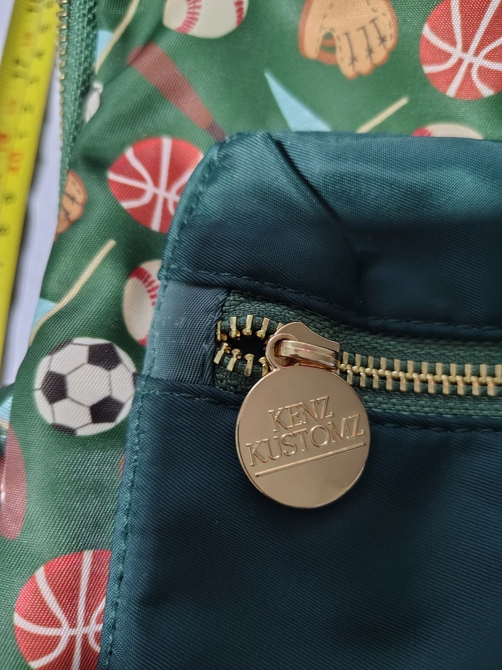 Rare Custom Sports Theme Backpack